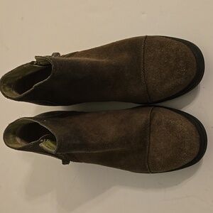 SOREL Major Low Ankle Boot Suede Leather Booties US 7.5
